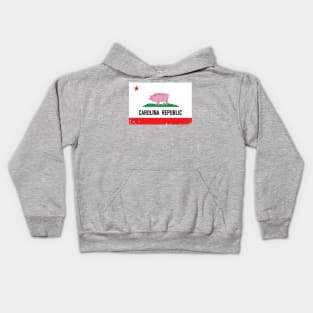 Caro-Fornia Flag Kids Hoodie